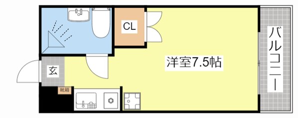 グランドール野洲の物件間取画像